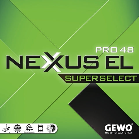 GEWO Nexxus EL Pro 48 Super Select - Offensive Table Tennis Rubber