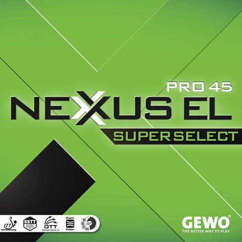 GEWO Nexxus EL Pro 45 Super Select - Offensive Table Tennis Rubber