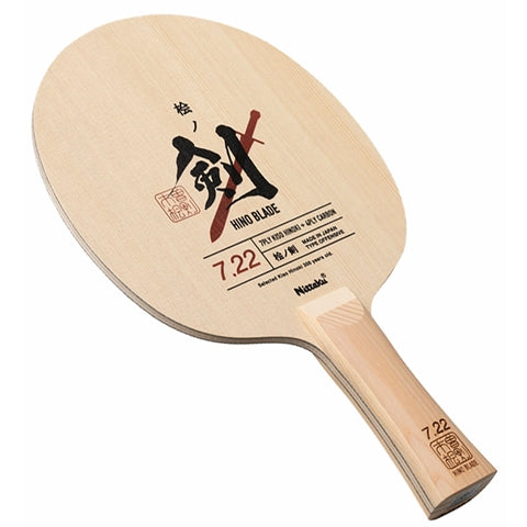 Nittaku Hino Blade 7.22 - Offensive Table Tennis Blade