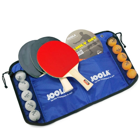JOOLA Family Table Tennis Rackets and Balls Set