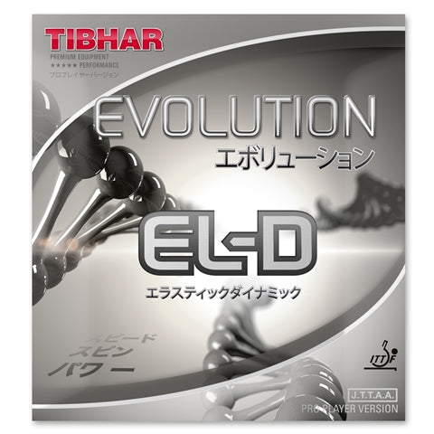 Tibhar Evolution EL-D - Table Tennis Inverted Rubber