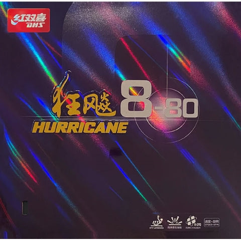 DHS Hurricane 8-80 - Table Tennis Rubber