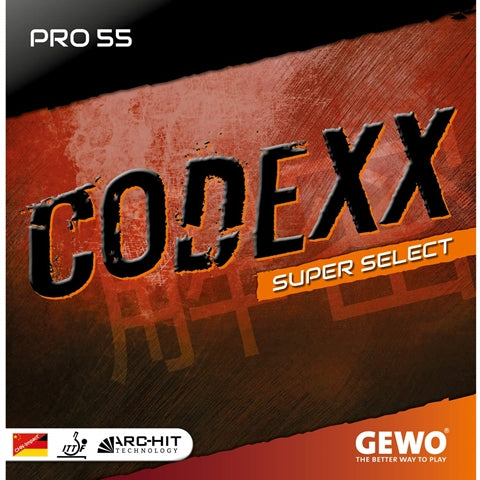 GEWO Codexx Superselect Pro 55 - Offensive Table Tennis Rubber
