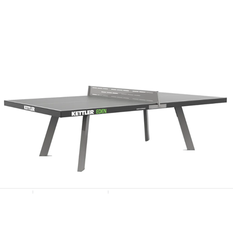 Kettler Eden - Outdoor Table Tennis Table - Grey