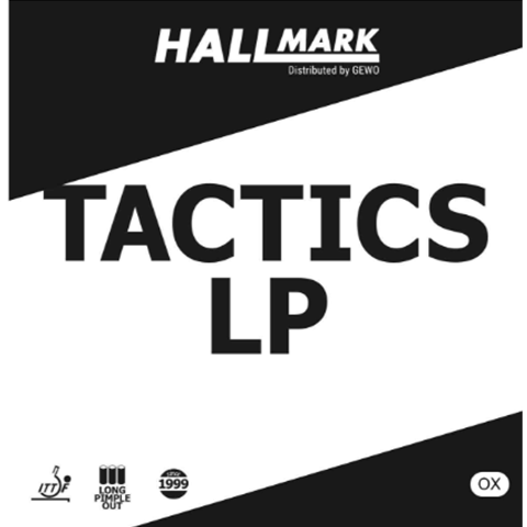 Hallmark Tactics LP Special - Long Pip Table Tennis Rubber