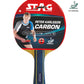 STAG PETER KARLSSON CARBON TABLE TENNIS RACKET WITH DELUXE CASE
