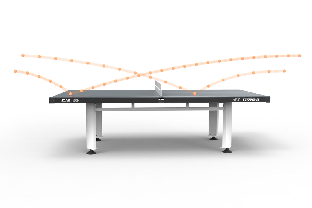 Kettler Terra Outdoor Stationary Table Tennis Table