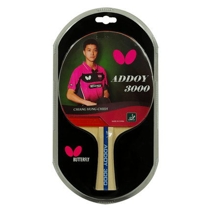 Butterfly Addoy 3000 - Modern Table Tennis Racket - Shakehand