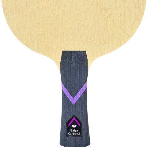 Butterfly Balsa Carbo X5 22 - Offensive Table Tennis Blade - 2