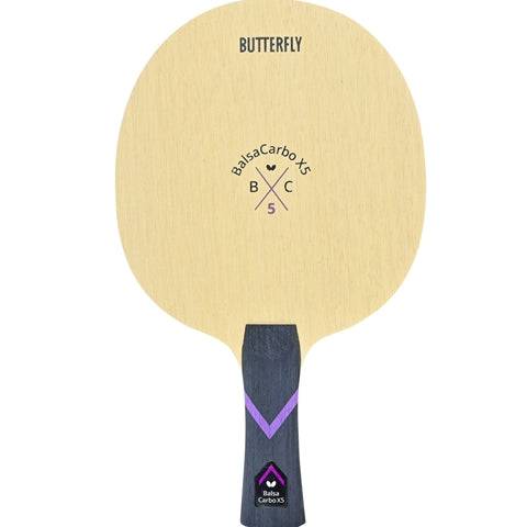 Butterfly Balsa Carbo X5 22 - Offensive Table Tennis Blade - Front View