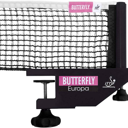 Butterfly Centrefold 25 - Tournament Used Table -  Europa Table Tennis Net Set
