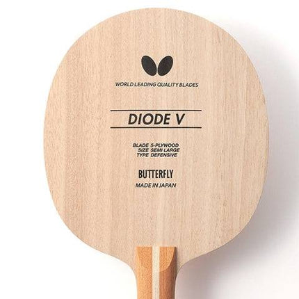 Butterfly Diode V Flared - Defensive Table Tennis Blade 