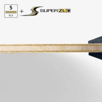 Butterfly Fan Zhendong Super ZLC - Table Tennis Blade - 5-Ply