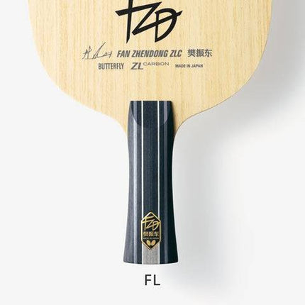 Butterfly Fan Zhendong ZLC - Offensive Table Tennis Blade - Flared