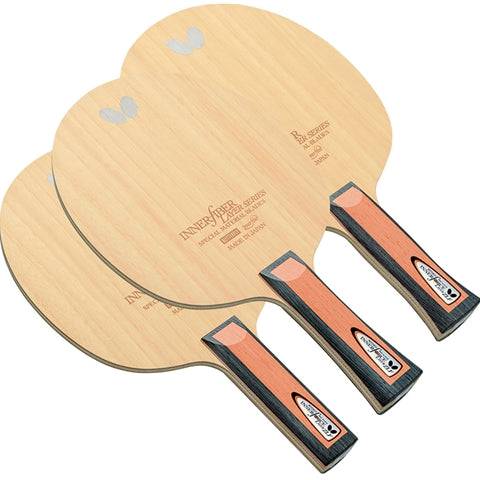 Butterfly Innerforce Layer ZLF - Offensive Table Tennis Blade - Straight ; Flared; Anatomic