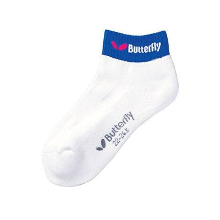 Butterfly Logo Table Tennis Socks - Blue Color