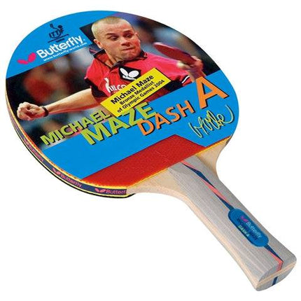 Butterfly Maze Dash Pre Assembled Shakehand Racket 