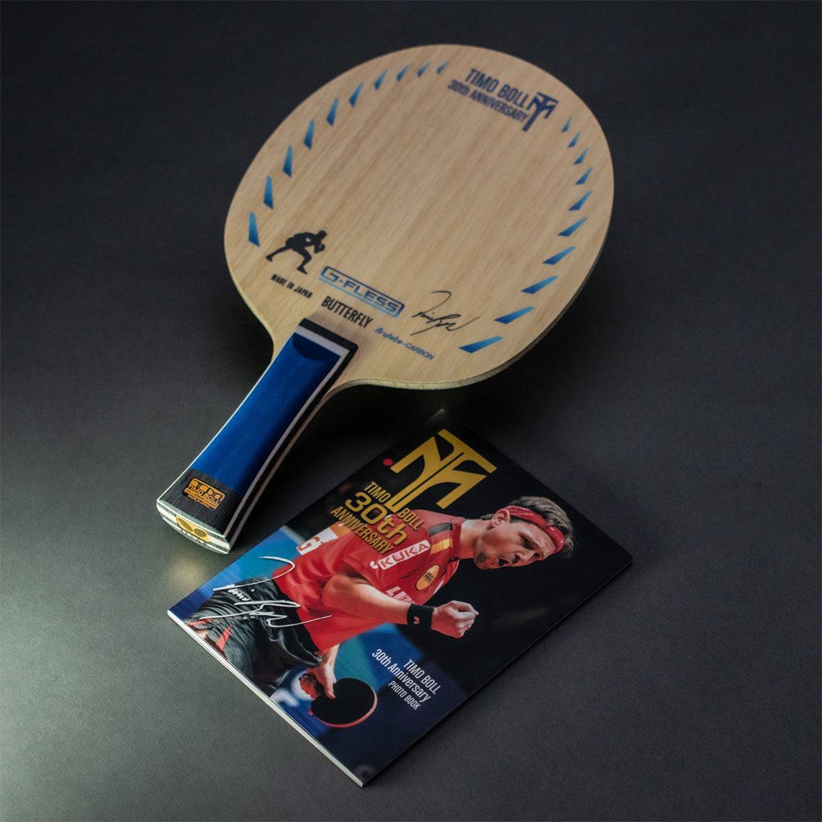 Butterfly Timo Boll 30th Anniversary Edition - Offensive Table Tennis Blade - 8