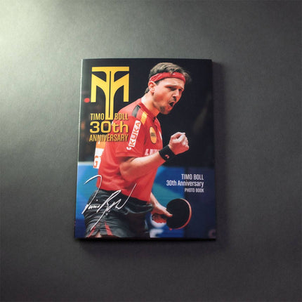Butterfly Timo Boll 30th Anniversary Edition - Offensive Table Tennis Blade - Photo Book