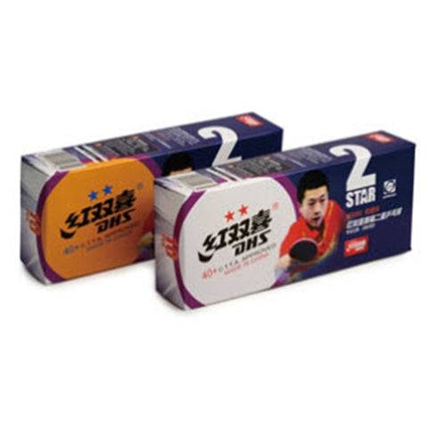 DHS 2-Star 40+ - Plastic Table Tennis Balls - 1