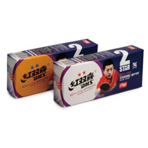 DHS 2-Star 40+ - Plastic Table Tennis Balls 