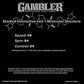 Gambler GXS - Short Pips Out - Specifications