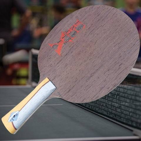 Gambler - WingWood IM8 Carbon - Offensive Table Racket - Flared