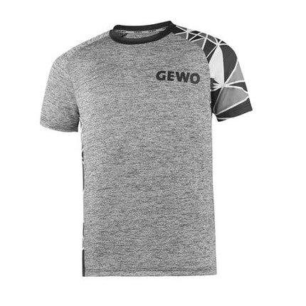 GEWO Arco Table Tennis T-Shirt Grey and Black