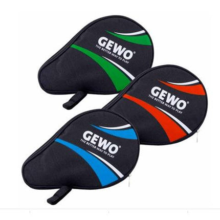 GEWO Master Paddle Cover With Ball Pocket - Table Tennis Racket Case