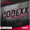 GEWO Rubber Codexx EF Pro 54 - Explosive Friction