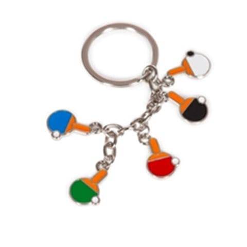 GEWO Trendy Mini Paddle Keychain Set of Four