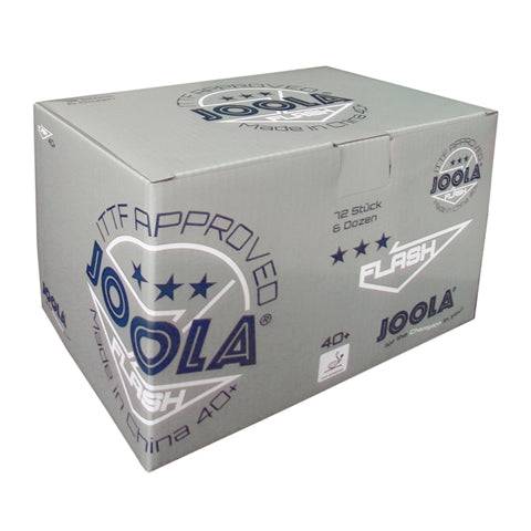 JOOLA Flash 40+ 3-Star Seamless Poly Ball - 72 Pack - 1
