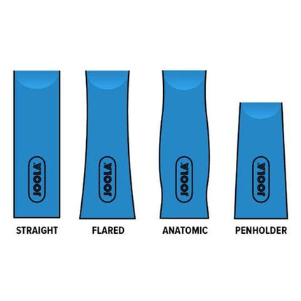 Joola Vyzaryz Trinity Offensive Table Tennis Blade - Straight, Flared, Anatomic, Penholder