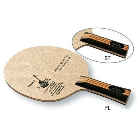 Nittaku Acoustic Carbon - Offensive Table Tennis Blade - 1