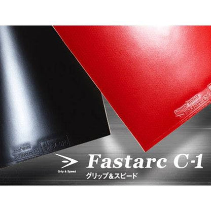 Nittaku Fastarc C-1 - Inverted - Black/Red Rubber