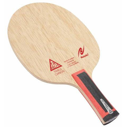 Nittaku Tribus Carbon - Offensive Table Tennis Blade - Flared Red