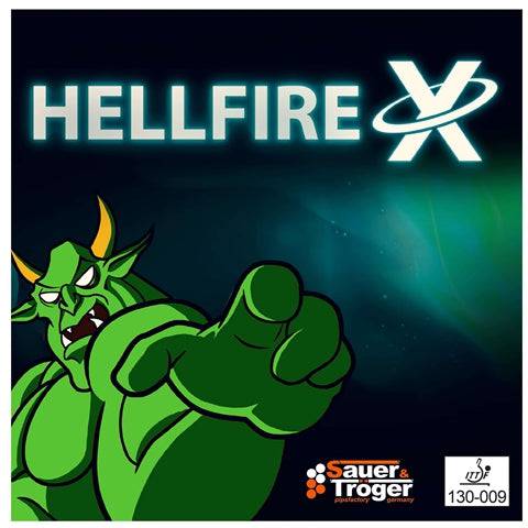 Sauer & Troger - Hellfire X Long Pimple Table Tennis Rubber