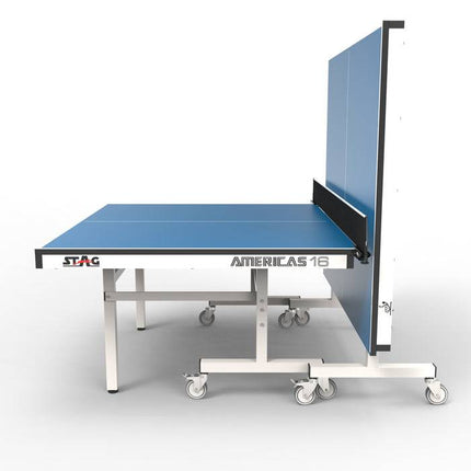 Stag Americas - Indoor Table Tennis Table - Folded Size  160x160x80cm