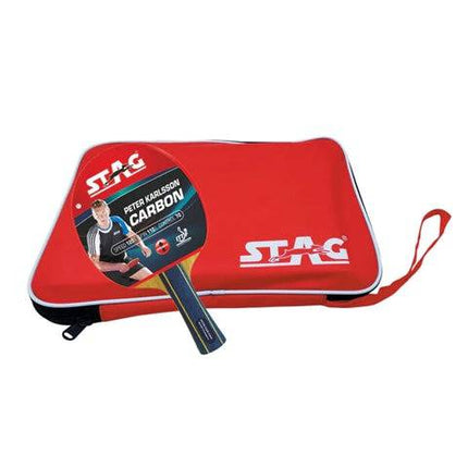 Stag Peter Karlsson Carbon Table Tennis Racket with Deluxe Case