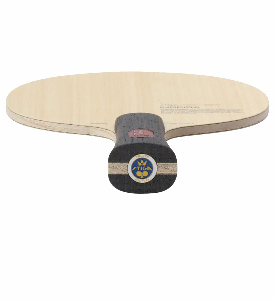 Stiga Inspira Hybrid Carbon - Offensive Plus Table Tennis Blade - Edge View