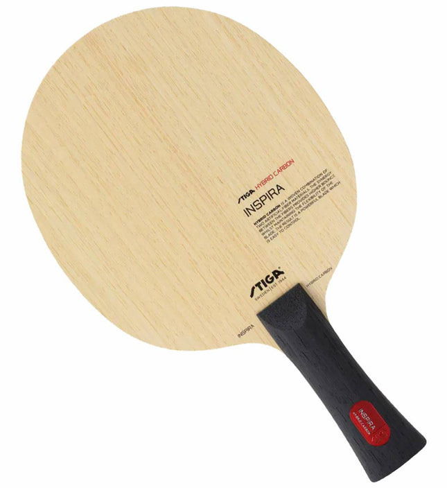Stiga Inspira Hybrid Carbon - Offensive Plus Table Tennis Blade-Front View