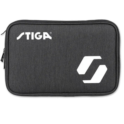 Stiga Rival Eco Double Rectangular Table Tennis Case - FRONT VIEW 