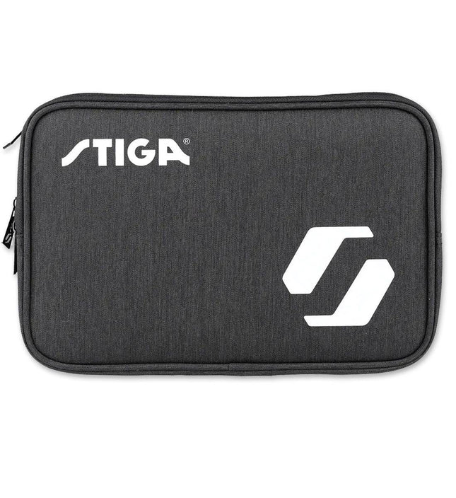 Stiga Rival Eco Double Rectangular Table Tennis Case - FRONT VIEW 