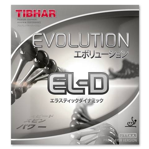 Tibhar Evolution EL-D - Table Tennis Inverted Rubber
