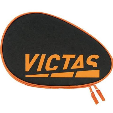 Victas Color Block Racket Case - Black- Front View