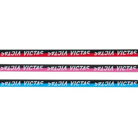 Victas Two Tone Color Edge Tape -  Red-Black ; Pink-Black ; Blue-Black