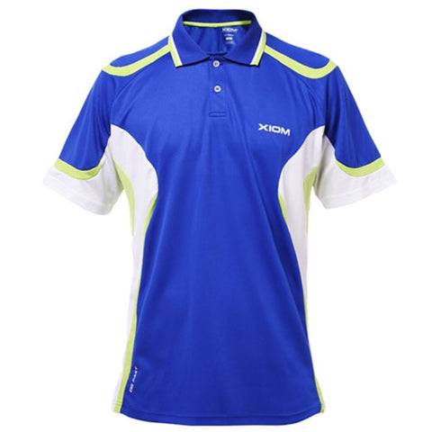 XIOM Action Fit MPT-3- Mens Table Tennis Shirt - Full Front View 