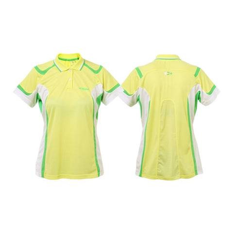 XIOM Action Fit MPT-3- Womens Table Tennis Shirt - Front and Back View