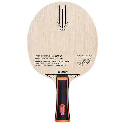 XIOM Ice Cream AZX - Offensive Table Tennis Blade - Flared